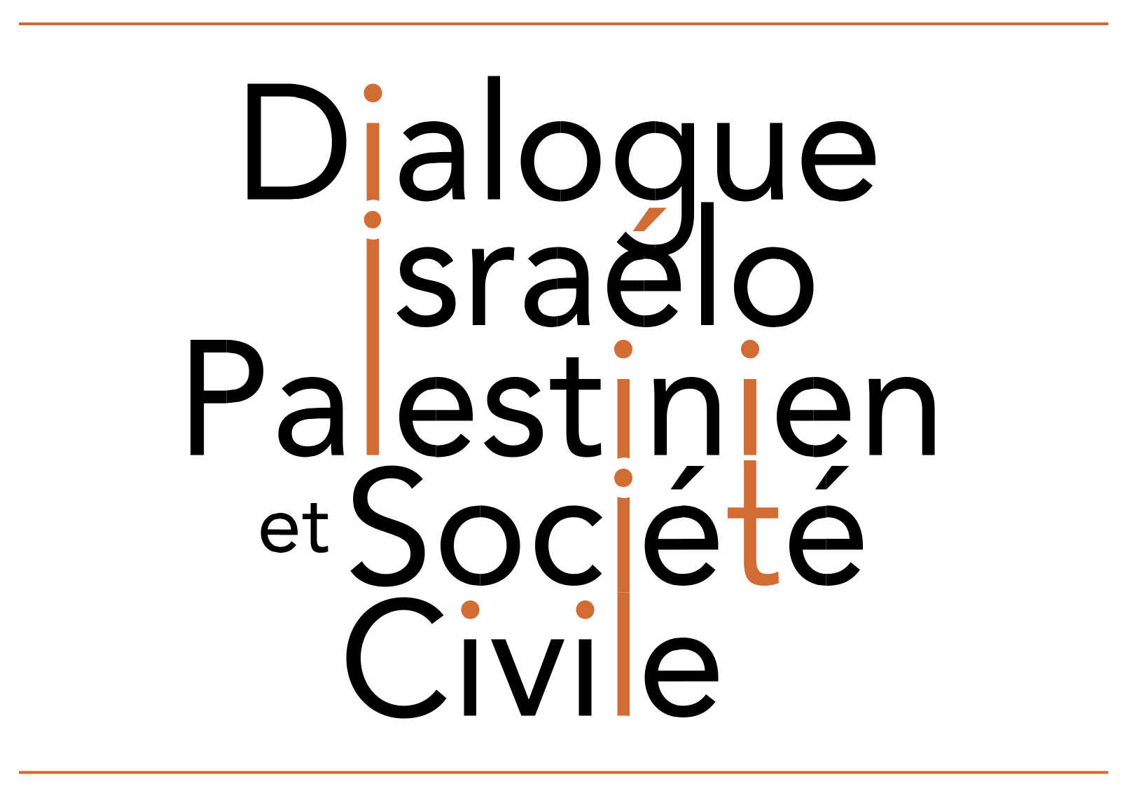 Dialogue israélo-palestinien et société civile